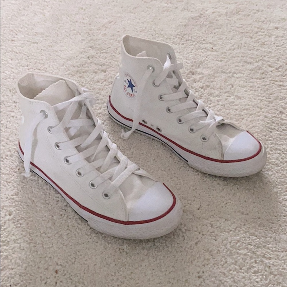 White High top Converse